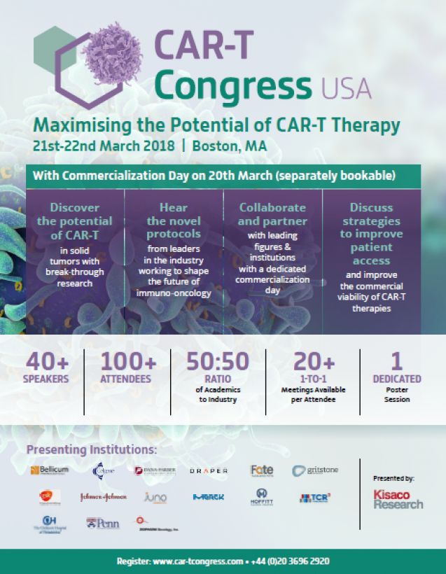 CAR-T USA Agenda CAR-T USA Agenda